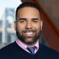 Cesar Vinas, Medical Services administrative aide with Columbia University Irving Medical Center's Student Health on Haven.